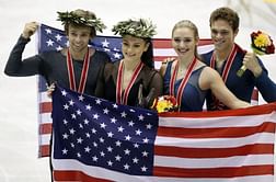 Americans Hawayek, Baker win ice dance gold at NHK Trophy