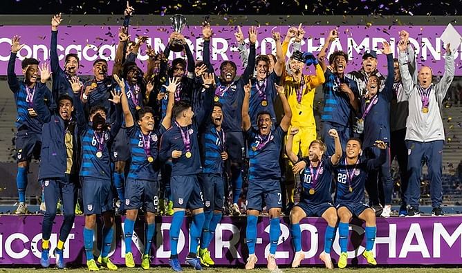 United States lifts the under-20 CONCACAF Championship with a 2-0 victory over Mexico