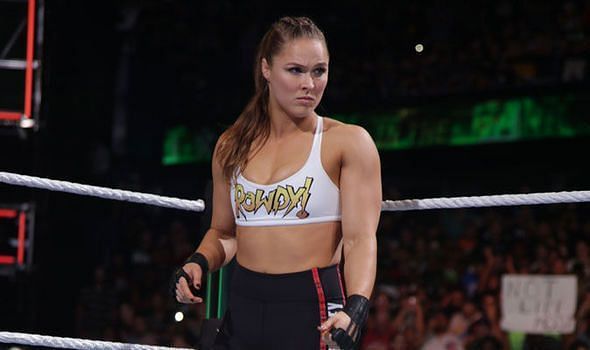 Ronda Rousey has a big fight aura 