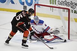 Rangers end road trip with 3-2 win over Ducks in shootout