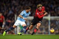 United's midfield - including Marouane Fellaini - struggled in comparison to City's