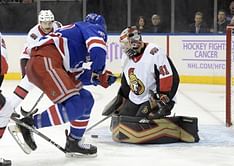 Lundqvist makes 29 saves, Rangers defeat Senators 4-2