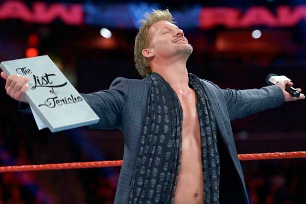 Jericho with his beloved list on RAW.