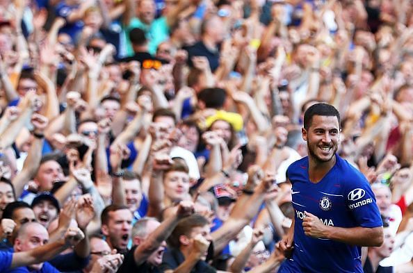 Hazard is one of the most talented forwards in the world right now