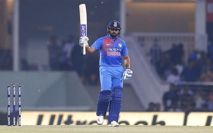 Rohit Sharma scored an unbeaten 111 off 61 balls