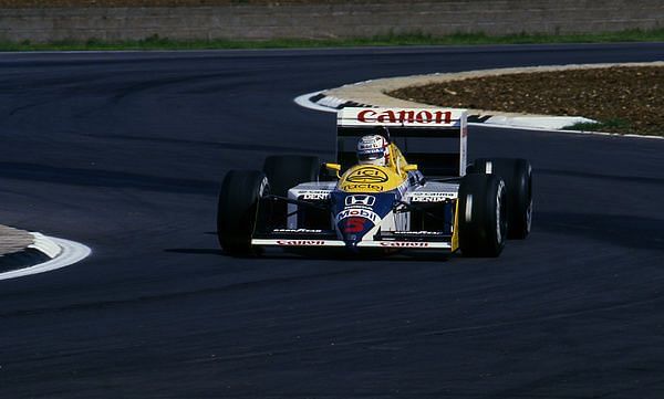 Nigel Mansell driving a Williams car