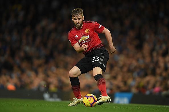 Shaw is enjoying his best run of games as a United player