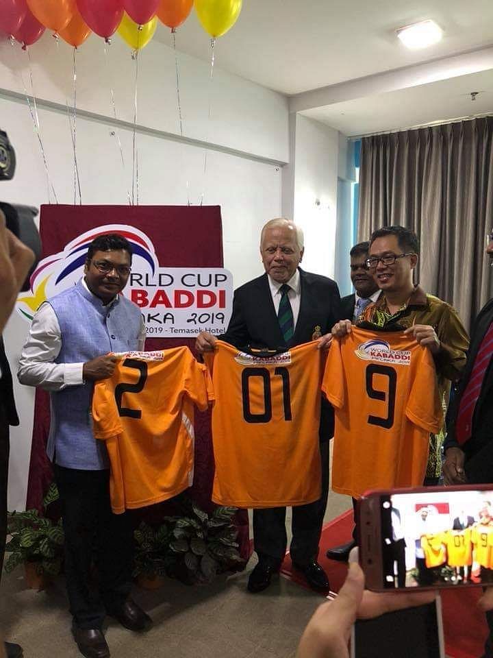 The Governor of Melaka (Center) in the Official Launch of World Cup Kabaddi 2019.