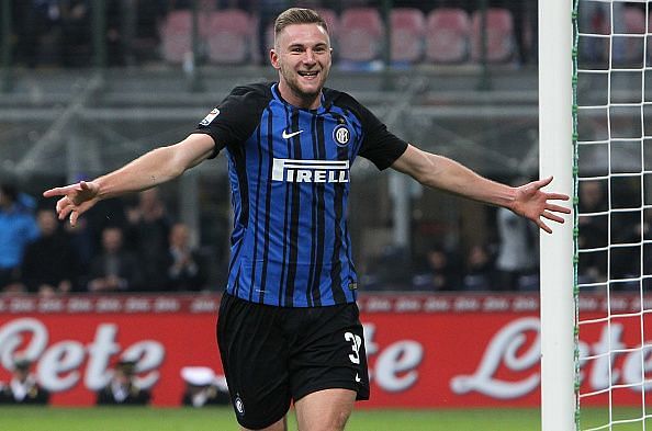 Milan Skriniar is one of the most fancied centre-backs in Europe