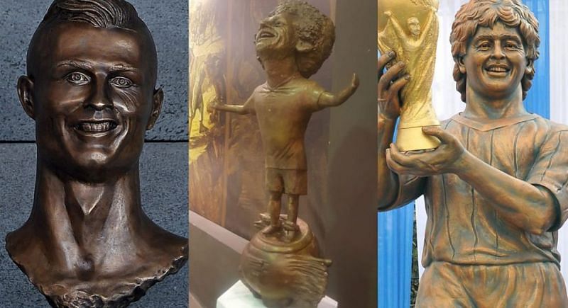 Famous players with very the worst statues you&#039;ll ever see