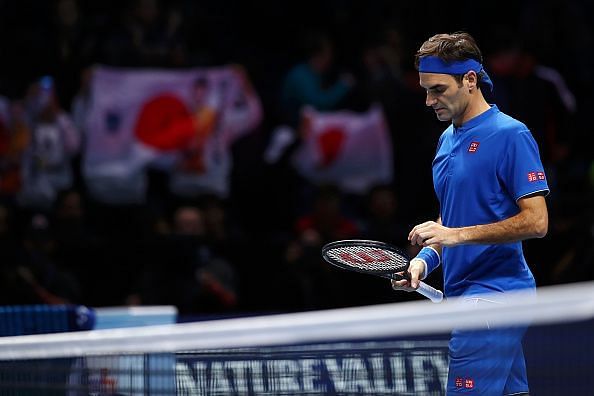 Federer is looking for his first win at the Nitto ATP Finals 2018