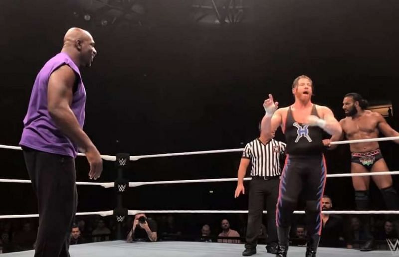 Curt Hawkins made his return to the ring at a recent live event in Leeds