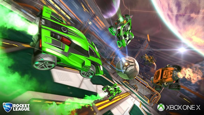 Rocket League receives enhanced 4k graphics