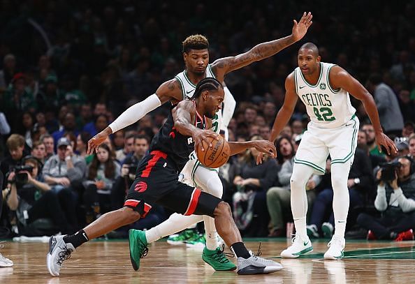 Kawhi had himself a night but Raptors fell to Celtics