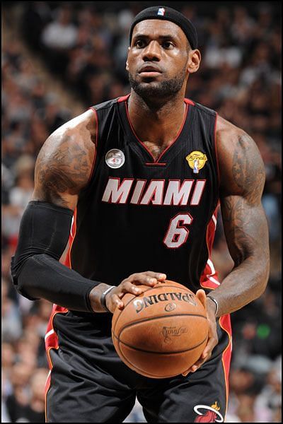 James as a member of the Miami Heat