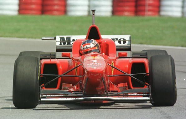 Schumacher pulled some excellent wins out of the bag despite his poor Ferrari in 1996.
