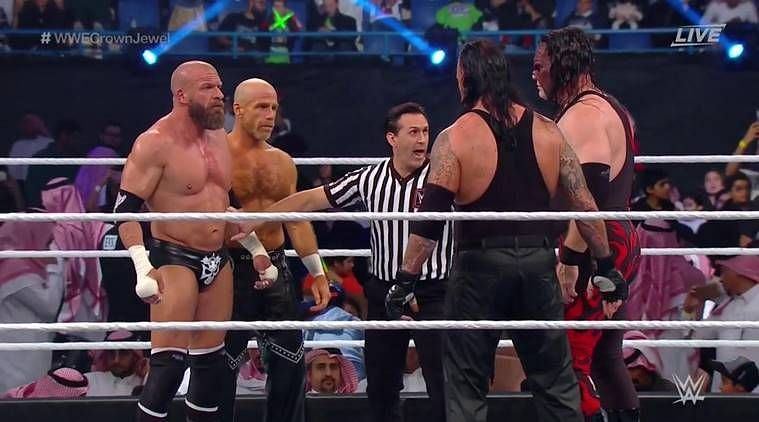 D-Generation X faced The Brothers of Destruction in the main event of Crown Jewel