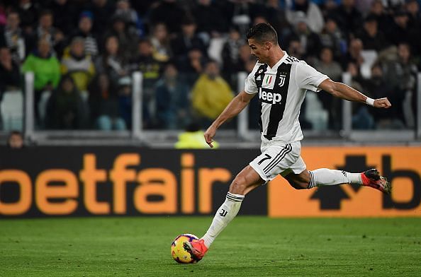 Ronaldo has played every single minute in the Serie A this season