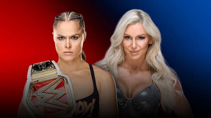 RAW Women&#039;s Champion Ronda Rousey vs Charlotte Flair