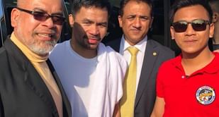 UNESCO members meet boxer-turned-politician Manny Pacquiao in Los Angeles