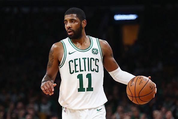 Kyrie Irving dropped 43 points to help the Celtics beat the Raptors