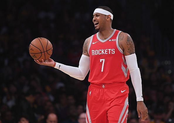 Carmelo Anthony&#039;s Rockets career lasted just 10 games