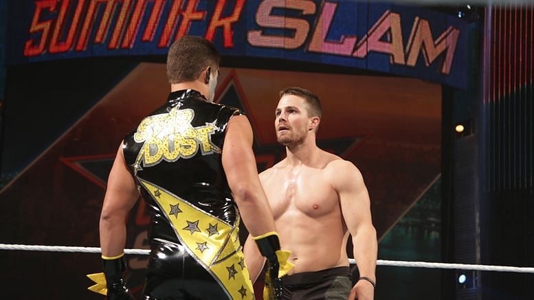 The two friends showdown at Summerslam in 2015.