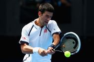 Djokovic's backhand groundstrokes were below par