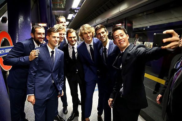 Nitto ATP Finals Players Take The London Underground
