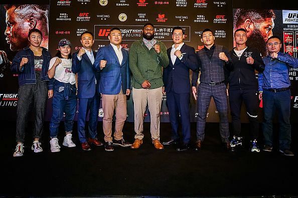 UFC Fight Night Beijing On-Sale Press Conference And Athlete Tour