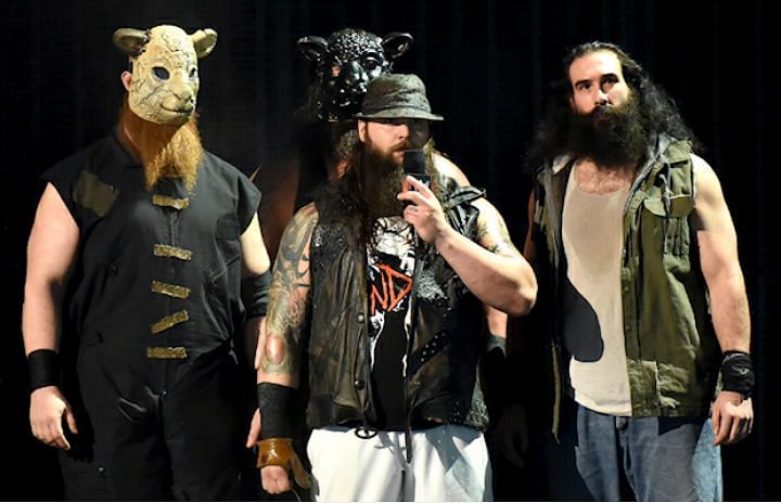 The Wyatt Family disbanded in 2017