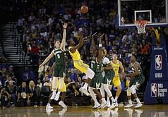 How did the Bucks dominate the Warriors?