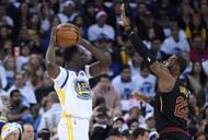 Draymond Green registered a triple-double to help the Warriors beat the Cavaliers