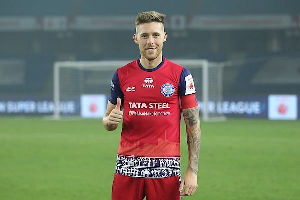 Tiri has been solid at the back and has even scored for Jamshedpur FC (Image: ISL)