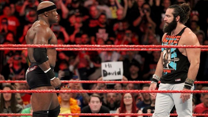 Lashley returned to WWE attacking Elias.