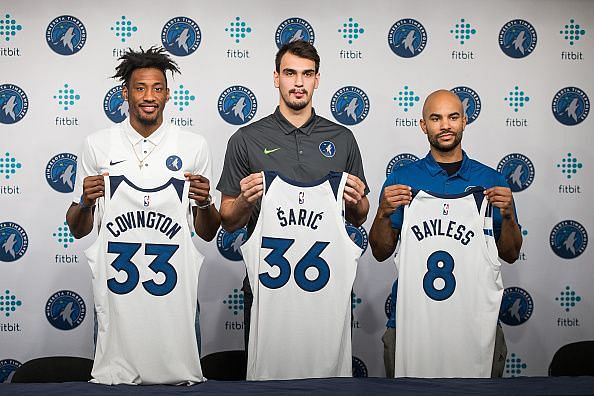 New Timberwolves additions