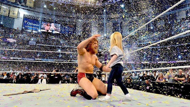 Bryan celebrating with his Niece!