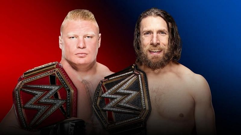WWE Universal Champion Brock Lesnar vs WWE Champion Daniel Bryan