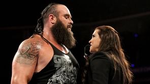 WWE न्यूज़: ब्रॉन स्ट्रोमैन ने स्टेफनी मैकमैहन के सामने दी बैरन कॉर्बिन को गंदी गाली