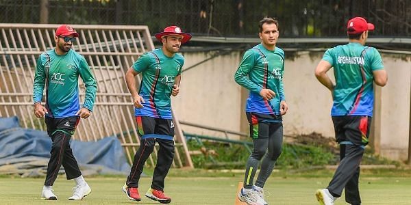 File pic of afghan players practicing