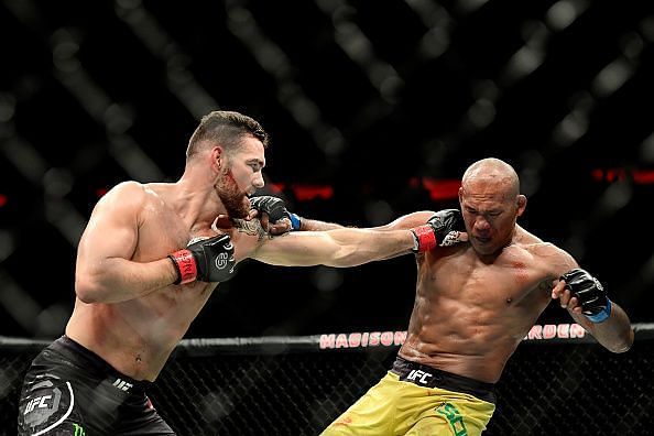 Chris Weidman brought his A-game.... but it was not enough!