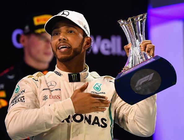 Champion Hamilton wins Alonso's final GP