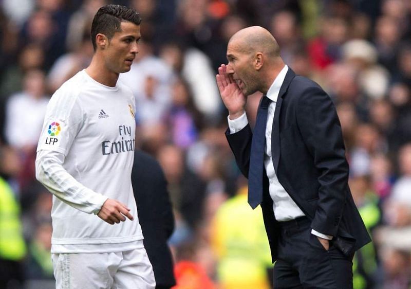 Both Ronaldo and Zidane left Real Madrid in the summer