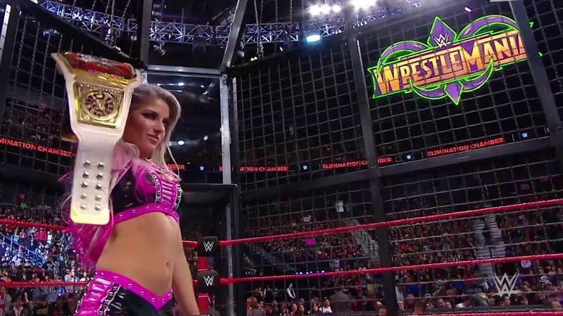 Alexa Bliss has defended her title against almost every woman in the WWE