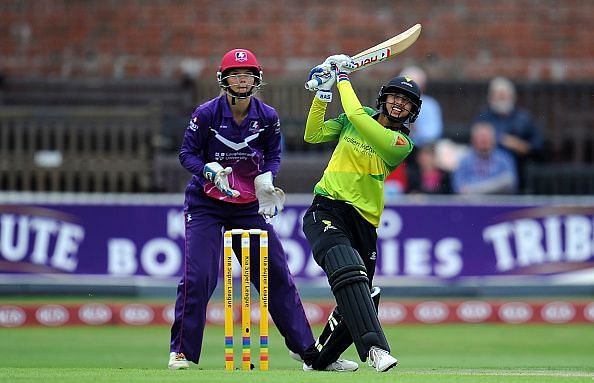 Playing for Western Storm in Kia Super League Smriti Mandhana went on to become the player of the tournament