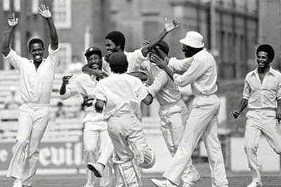 West Indian Team at 1980&#039;s