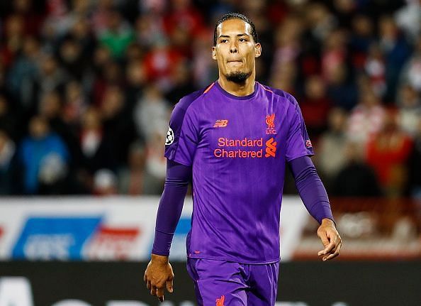 With his tall stature, calm composure and pace, Jurgen Klopp has established a free-flow counter-attacking system, in which van Dijk fits perfectly as he is seen rolling the ball up front