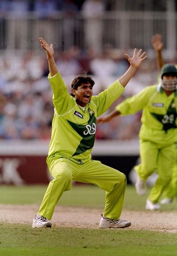 Saqlain Mushtaq bowled the last ball of the most lopsided final in World Cup history