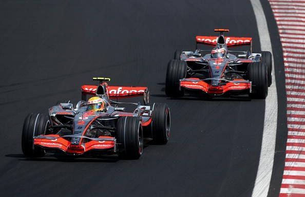 Alonso and Hamilton endured an infamous season together at McLaren in 2007.