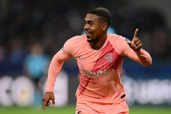 Malcom scored his first Barcelona goal against Inter Milan earlier this week